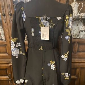 Floral Print Mini Dress